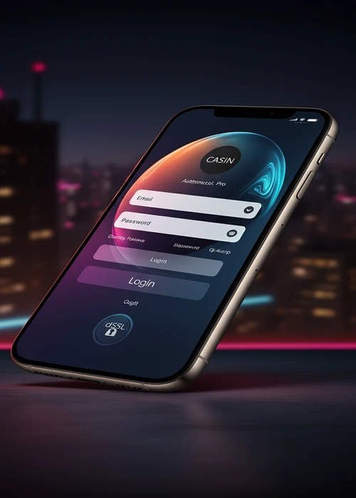 FastSpin99 Casino login interface with multiple device icons and secure access, showing a simplified login form